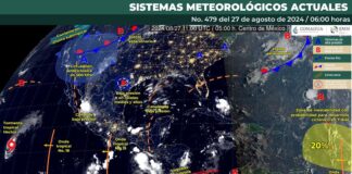 Remanentes de onda tropical número 19 mantendrán lluvias con tormentas en Oaxaca
