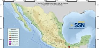 Sin afectaciones tras sismo percibido en las regiones del Istmo de Tehuantepec y Cuenca