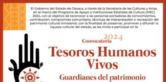 Lanza Seculta la convocatoria Tesoros Humanos Vivos 2024