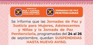 Ante tormenta tropical, SESESP suspende Jornadas de Paz en la Cuenca del Papaloapan