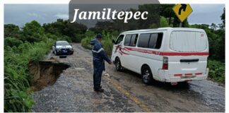 Reportan vialidades afectadas en la Costa por las constantes lluvias