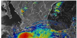 Pronostican fuerte temporal de lluvias para los próximos 5 días en Oaxaca