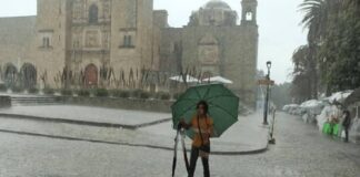 Para esta tarde se pronostican lluvias en línea de la costa y Sierra Sur de Oaxaca