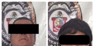 Obtiene FGEO vinculación a proceso contra dos imputados detenidos en cateo por el delito de Narcomenudeo, ocurrido en la Costa