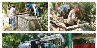 Realiza Soapa trabajos en la red de drenaje de la escuela Jacobo Herrera Salazar