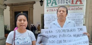 Exigen destitución de Raúl Ávila, secretario de seguridad por abuso de autoridad