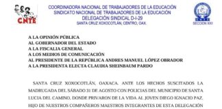 Que no quede impune la muerte del estudiante de la Anahuac, demanda magisterio