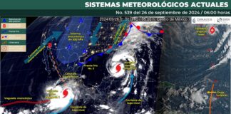 Para este jueves persistirá temporal lluvioso en el estado de Oaxaca