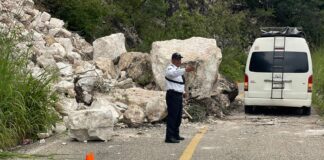 Habilitan carril en tramo carretero de la Ruta de la Fe