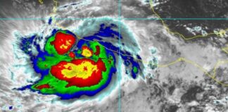 Huracán “John” categoría uno mantendrá lluvias constantes en territorio Oaxaqueño