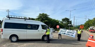 Informa Policía Vial Estatal tres rutas alternas por cierre de la Carretera Federal 175