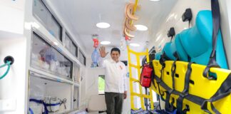 Se fortalece la salud de Oaxaca con la entrega de ambulancias y aparatos funcionales por más de 56 mdp