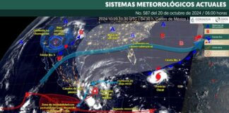 Continuarán las lluvias de intensidad variable en Oaxaca para este domingo