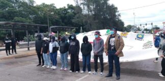 Marchan estudiantes en Oaxaca: “2 de octubre no se olvida