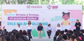 Concientiza DIF Oaxaca a adolescentes sobre el acoso escolar con el foro ¡Dile no al Bullying!