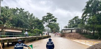 En atención constante recorre Gobierno del Estado municipios de Oaxaca ante las recientes lluvias
