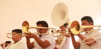 Realizan Encuentro de Bandas de Música Tradicional en San Pedro y San Pablo Teposcolula