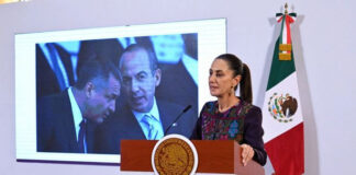 Presidenta Sheinbaum Llama a no olvidar los daños que provocó la guerra contra el Narcotráfico de Felipe Calderón y Genaro García Luna