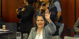 Demerita Senadora Laura Estrada la participación de la mujer en política
