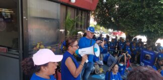 Protesta colectivo en Consejo de la Judicatura para exigir libertad de presos inocentes