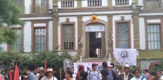 COCEI se moviliza en Oaxaca para exigir justicia para su líder