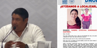 Se deslinda Donato Vargas de la desaparición de abogada mixe y su esposo