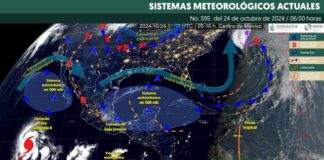 Continuarán las lluvias en la Cuenca del Papaloapan y Sierra de Juárez para este jueves
