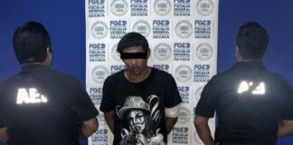 Detiene FGEO a una persona por asalto en el Centro Histórico de Oaxaca; investigan relación con robo de un perro que se encontraba en la batea de camioneta