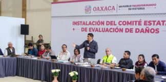 Comunidades de la zona Mixe son atendidas tras el paso de la tormenta tropical Nadine