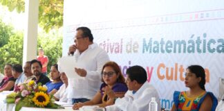 Realizan Festival de Matemáticas en el BIC de Álvaro Obregón, Juchitán