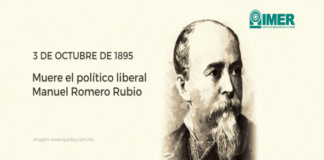 EfeméridesRIO: Muere Manuel Romero Rubio, político liberal
