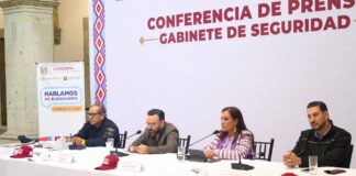 Informa SSPC sobre estrategias implementadas para asegurar la paz en Oaxaca