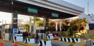 Amanece tomada la caseta de Huitzo por un grupo de Triquis