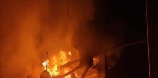 Explota transformador en parque eólico en la Ventosa