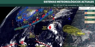 Se prevén lluvias aisladas en la Sierra Sur y Mixteca para este jueves