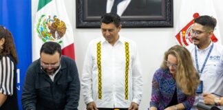 Firman convenio para garantizar migración con apego a los derechos humanos