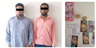 Dos colombianos detenidos en la ciudad de Oaxaca relacionados con préstamos de “Gota a Gota”