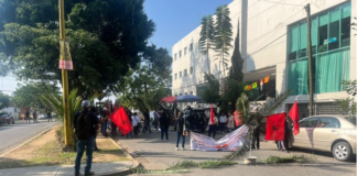 Trabajadores del Hospital Civil activan bloqueos