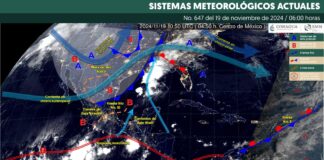 Se prevén lluvias ligeras en zonas serranas de Oaxaca para este martes