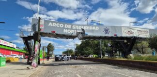 Suspendida la circulación vehicular y peatonal en el puente del Mercado Zonal Las Flores