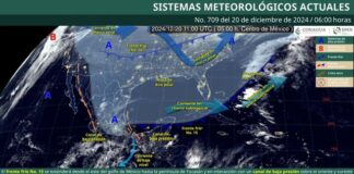 Continuarán lluvias y ambiente frío en Oaxaca durante este viernes