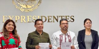 Entrega Gobierno de Oaxaca iniciativa de reforma a la Constitución en materia del Poder Judicial del Estado