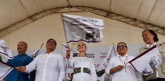 Presidenta Sheinbaum da banderazo de salida al inicio de la construcción del Parque Ecoturístico “La Ceiba” en Chiapas