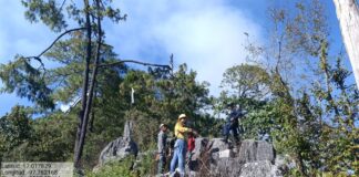 Controla Coesfo incendio forestal en Santa María Yucuhiti