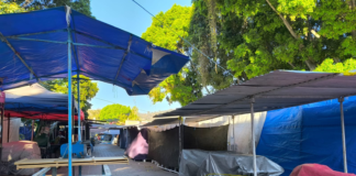 Comerciantes invaden Av. Juárez por fiesta de la Guadalupe