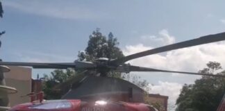 Recién nacido fue trasladado al hospital civil vía aérea