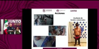 Detiene Policía Municipal a presunto asaltante de pastelería