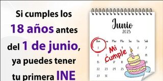 Juventud oaxaqueña que cumpla 18 años ante del 1o de Junio ya puede tramitar su primera INE