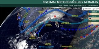 Frente frío número 22 mantendrá lluvias a partir de este viernes en zonas serranas de Oaxaca