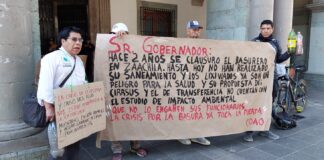 Advierte COAO del peligro para la salud por lixiviados del basurero de Zaachila